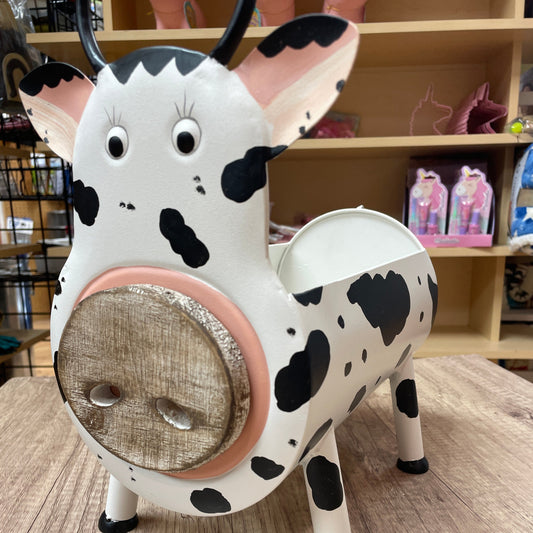 COW FLOWER PLANTER