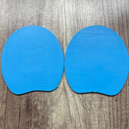 TRUE FLITE BLUE FLAT PAD, PER PAIR