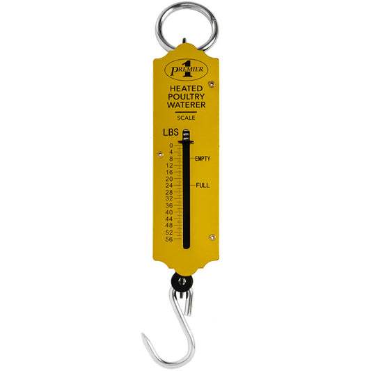 HEATED POULTRY WATERER HANGING SCALE