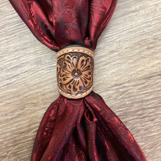 WILD RAG SLIDE: FLORAL LEATHER LT