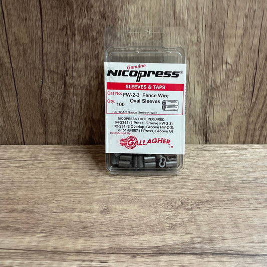 Nicopress Sleeves FW-2-3-100pk