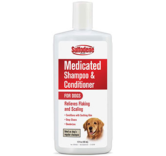 SULFODENE MEDICATED SHAMPOO & CONDITIONER 12OZ.