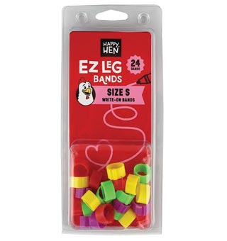 LEG BAND SNAP ON S 24PK