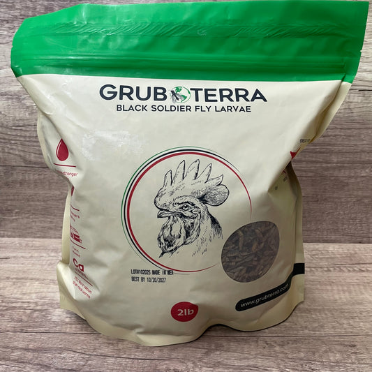 GrubTerra Dried Larvae 2lbs