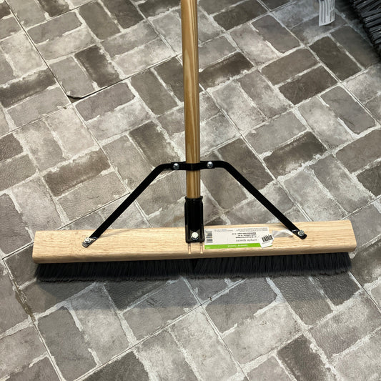 BROOM WITH BRACE 24IN-SIM SPACES