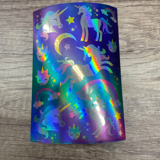 IRIDESCENT STICKER SHEETS