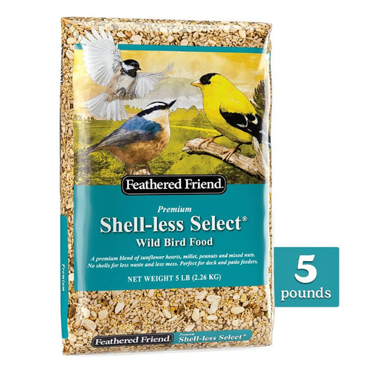 FF BIRDFOOD, SHELL LESS 5LB