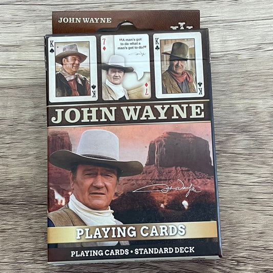 PLAYING CARDS: JOHN WAYNE