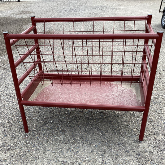 BEH FEEDER ALL METAL SMALL ANIMAL, RED