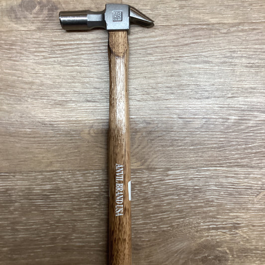 DRIVING HAMMER, 10OZ ANVIL BRAND, SERRATED