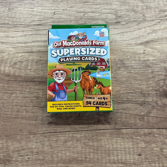 PLAYING CARDS, JUMBO: OLD MACDONALD'S FARM