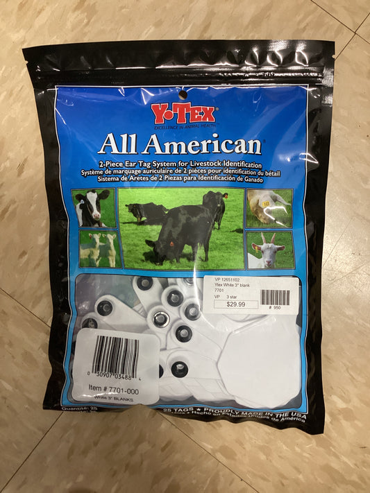 Ytex White 3* blank-7701 : 3 star