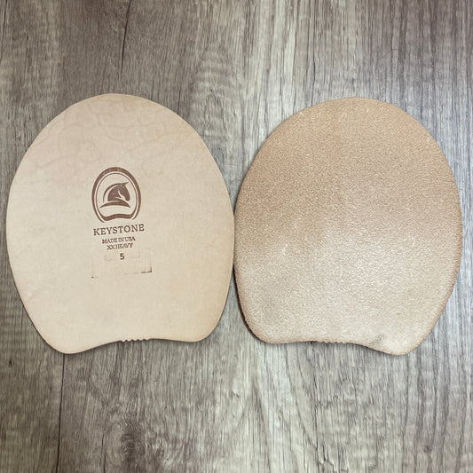 LEATHER PAD XX HEAVY WEDGE SIZE 5, PER PAIR