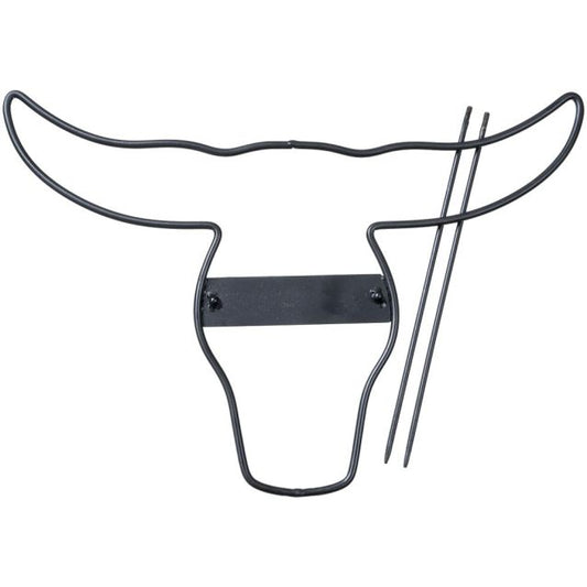 METAL ROPING STEER HEAD
