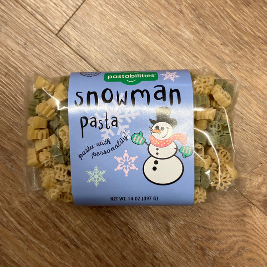 *SNOWMAN PASTA