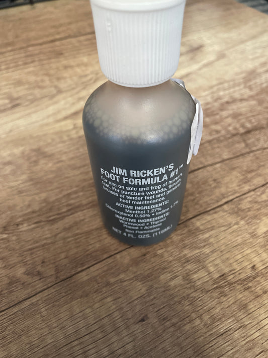 JIM RICKENS FOOT FORMULA 4OZ