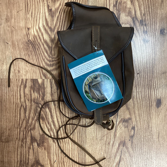 HORN BAG, SOFT- BROWN