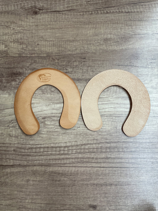 WIDE RIM, XL LEATHER PAD, PER PAIR