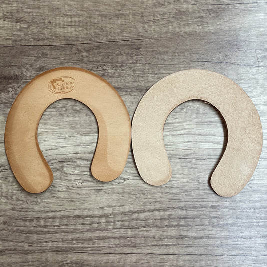 WIDE RIM, XL LEATHER PAD, PER PAIR