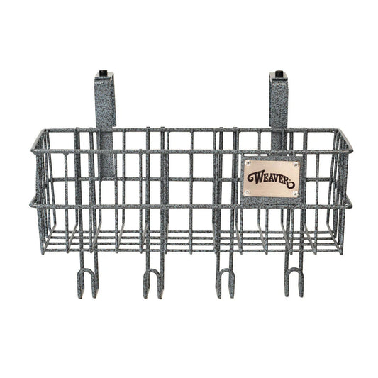 18" WIRE BASKET WITH 4 HOOKS, STEEL