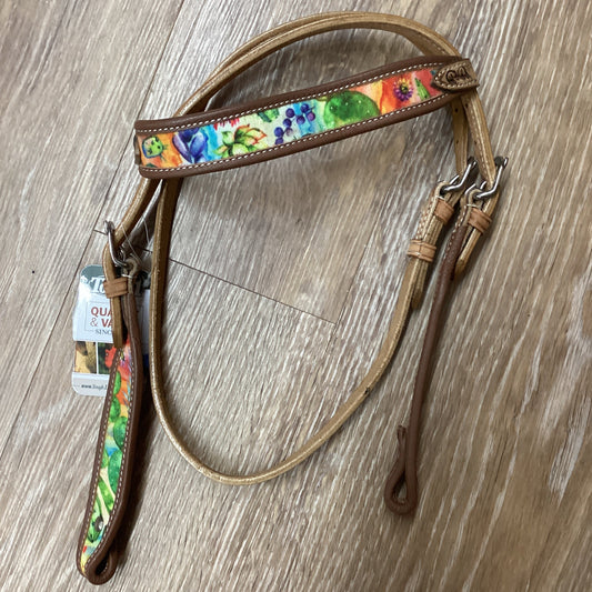 MINI BROWBAND HEADSTALL CACTUS-MINI