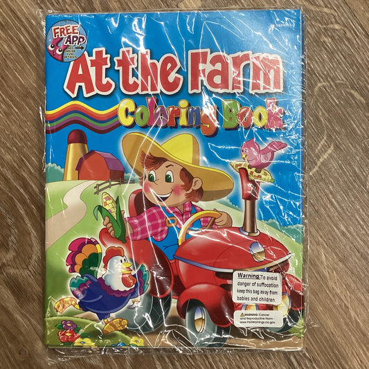 FARM COLORING BOOK