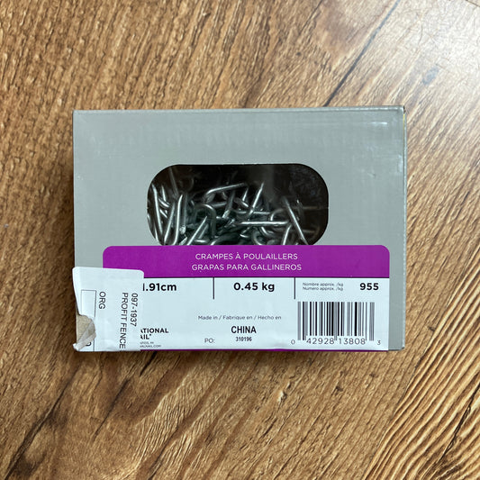 PROFIT FENCE STAPLE CHICKEN 1LB