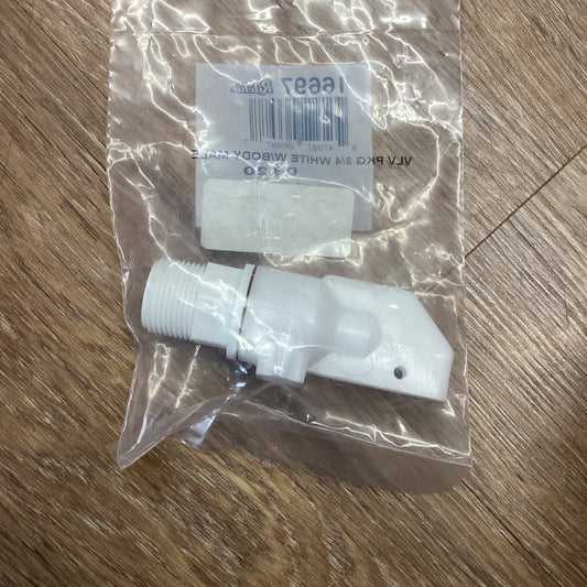 R PART: 3/4 White Valve LOW PRESSURE