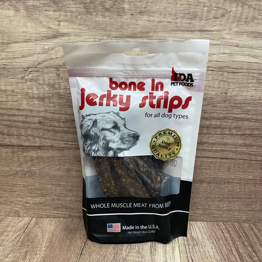 BONE IN JERKY STRIPS
