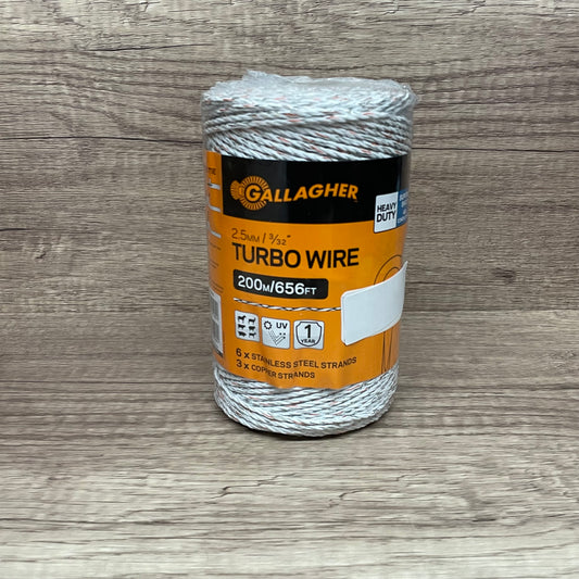 Turbo Wire White 656'-656'