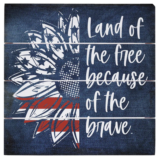 SIGN: SUNFLOWER LAND FREE