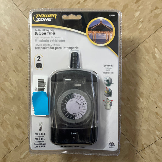 OUTDOOR TIMER 24HR 2OUT-*PR