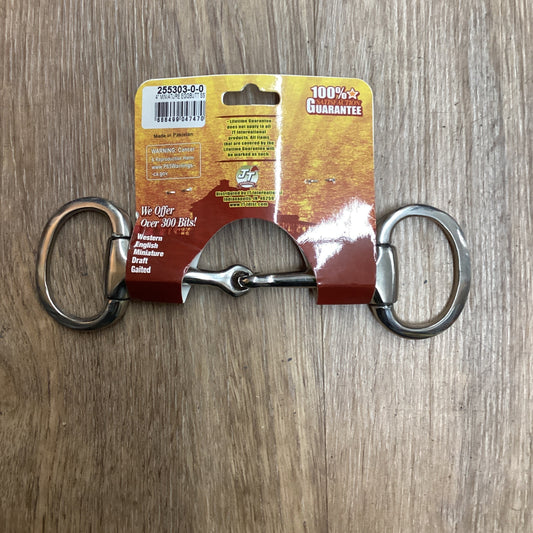 PONY BIT: MINI EGGBUTT 4" SS-BIT