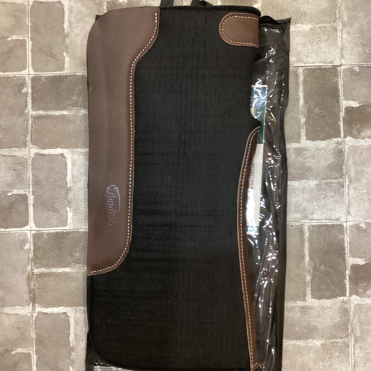 PONY PAD FELT 26 X 26 WR LTHR-BLACK