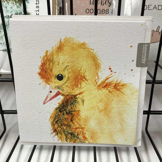 KATE MOBY CARD INKY DUCKLING