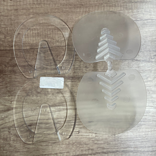 3RD MILL FROG PAD WEDGE, MEDIUM PER PAIR