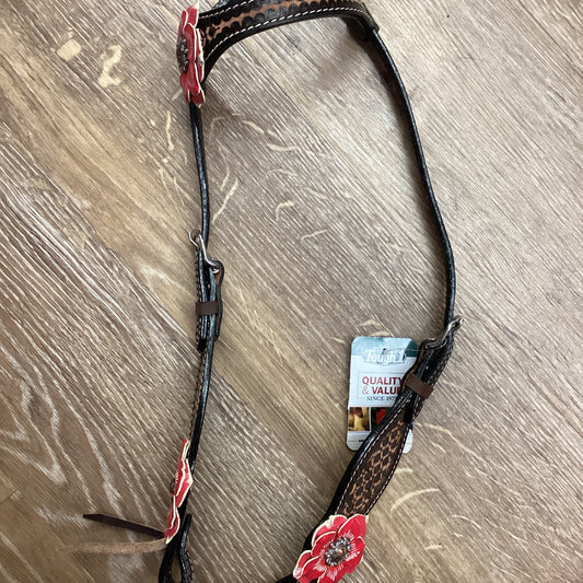 ZINNA FLOWER EAR HEADSTALL-HEADSTALL