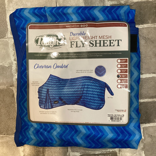 CHEVRON PRINT 78" FLY SHEET-78"
