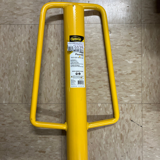 POST DRIVER, YELLOW - 2.7 in