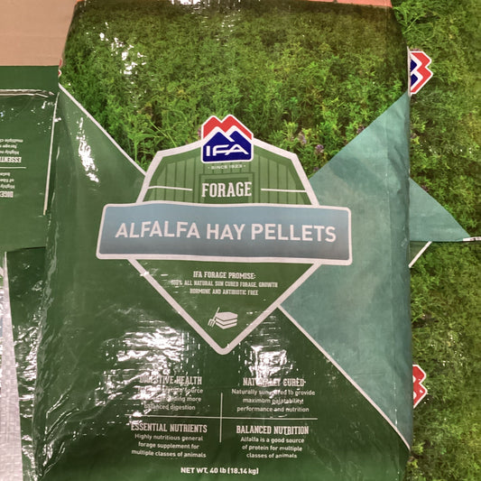 IFA Forage Hay Pellets ALFALFA 40#-40#