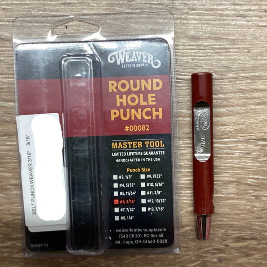 BELT PUNCH WEAVER 3/16"-3/16"
