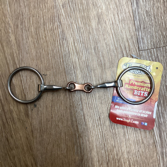 PONY BIT: SS FR LINK RINGS 4"-BIT