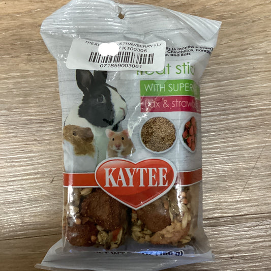 TREAT STICK - STRAWBERRY FLAX