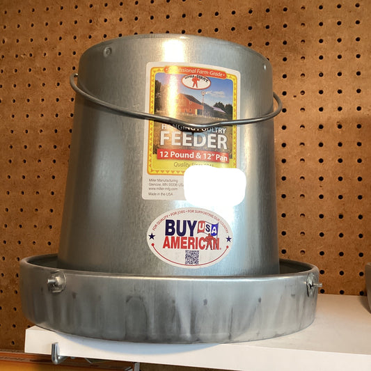 12 lb. Galv Hang Feeder