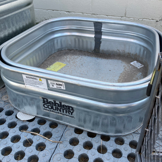 BEH TANK SQ GALV TANK 34 X 34 X 12 60 GAL