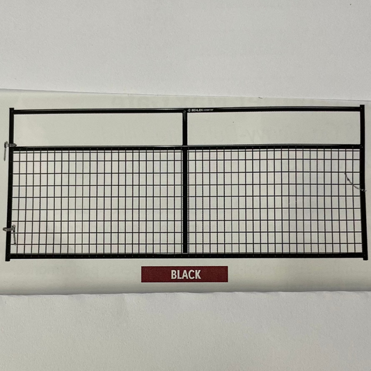 BEH: WIRE FILLED GATE, BLACK, 14'