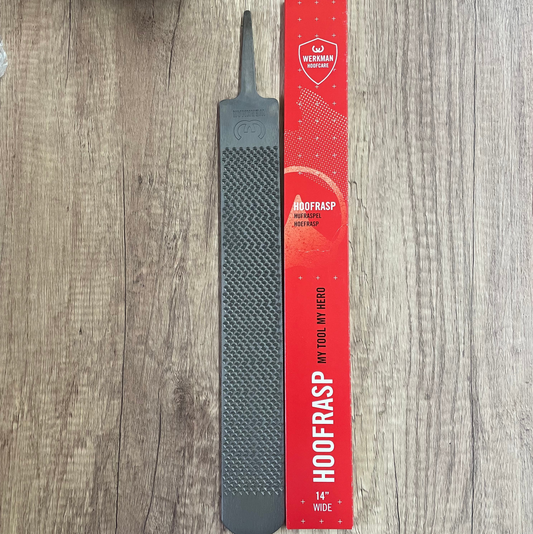 WERK: *HOOF RASP 14" WIDE