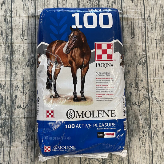MP PUR HORSE - OMOLENE 100 ACTIVE PLEASURE 50LB