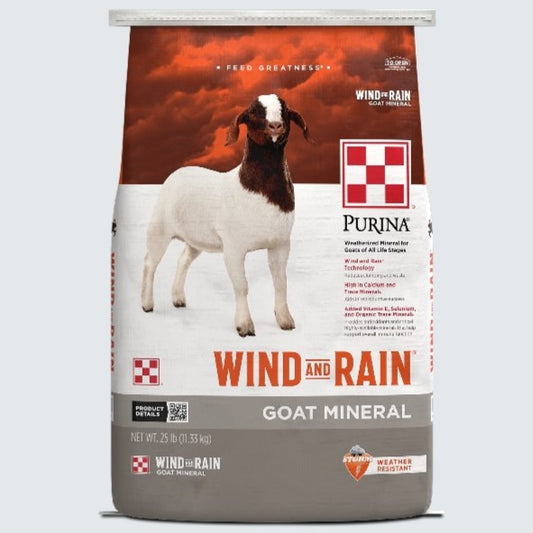 MP PUR GOAT - WIND & RAIN GOAT MINERAL 25LB