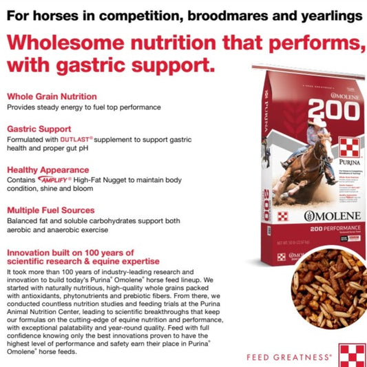 Omolene 200 PERFORMANCE-HORSE : 50#